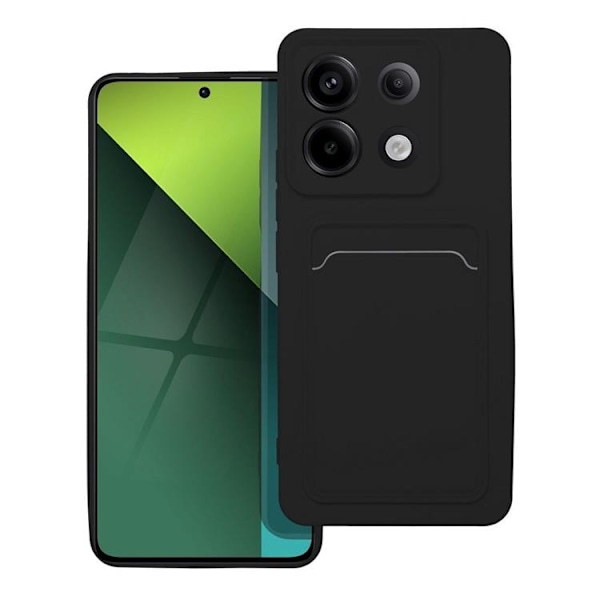 Xiaomi Redmi Note 13 Pro 5G Mobilskal Korthållare - Svart