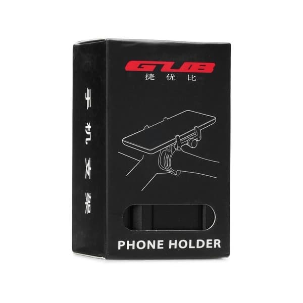 Mobilholder til cykel GUB G81 Aluminium Sort Black