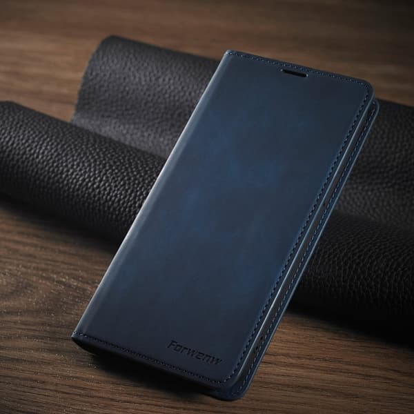 FORWENW Fantasy Series Plånboksfodral för iPhone 12 Pro - Konstläder - Blå