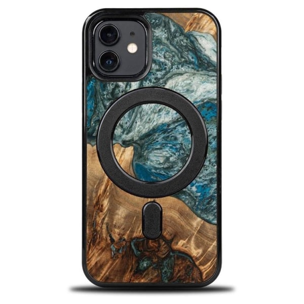 Bewood iPhone 12/12 Pro Mobilskal Magsafe Unique Planet Earth
