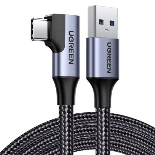 Ugreen USB-A til USB-C Kabel 1m - Sort
