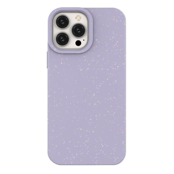 iPhone 14 Pro Max Cover Eco Silicone hajoava - violetti