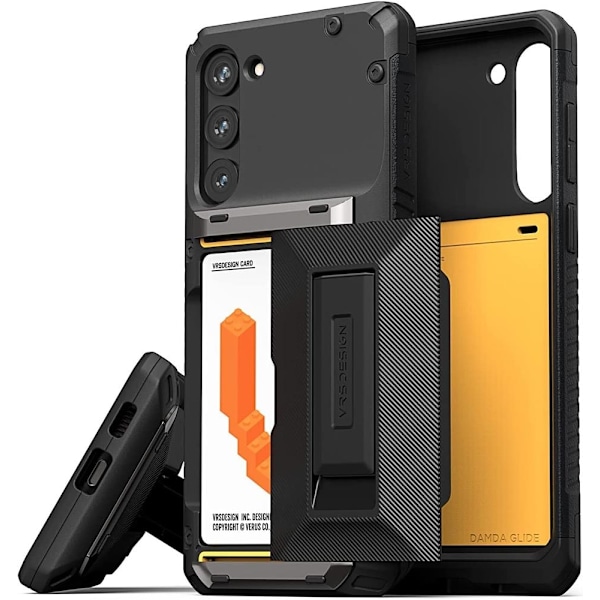 VRS DESIGN Damda Glide Hybrid Skal Galaxy S23 Plus - Svart