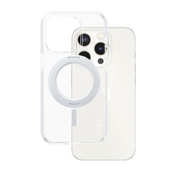CARE PanzerGlass Mobilskal till iPhone 15 Pro MagSafe Kickstand