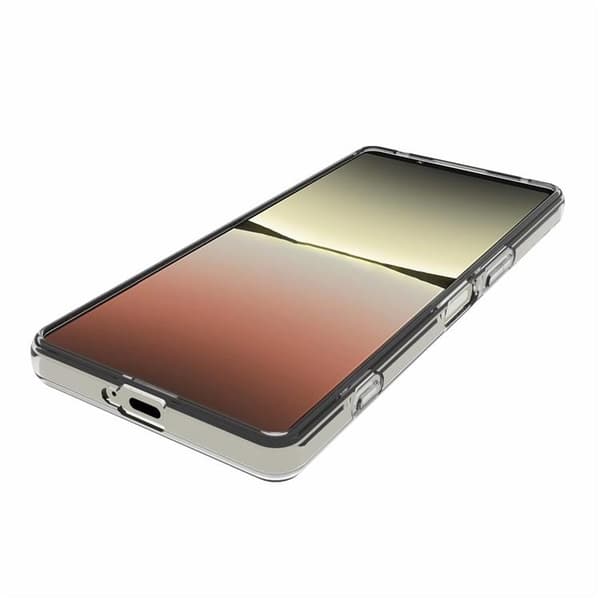Sony Xperia 5 V -puhelinkotelo ohut TPU - läpinäkyvä Transparent