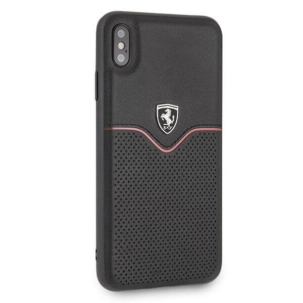 Ferrari Taske til iPhone Xs Max Off Track Victory - Sort Black