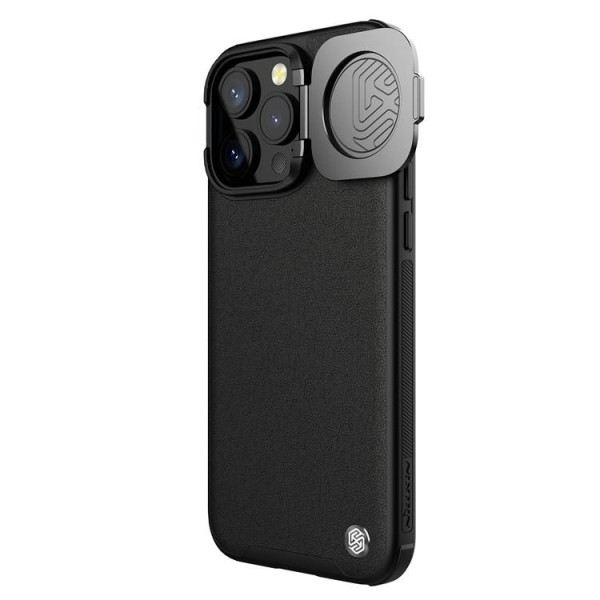 Nillkin iPhone 15 Pro Max Mobilskal Magsafe CamShield Prop - Sva