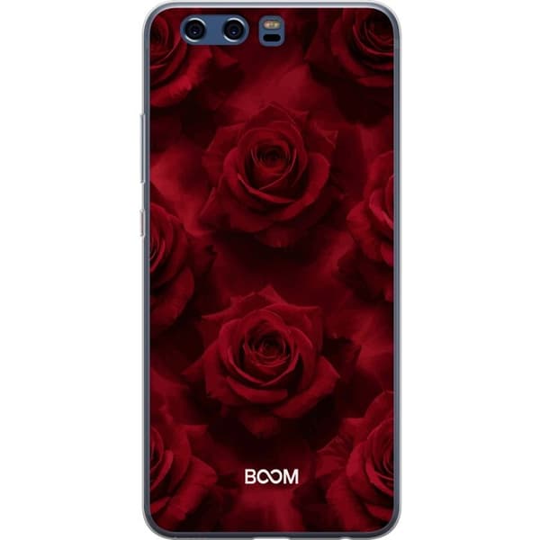 Mobilcover til Huawei P10 med Crimson Rose
