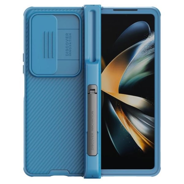 Nillkin Galaxy Z Fold 4 Case Camshield Pro Suit - sininen