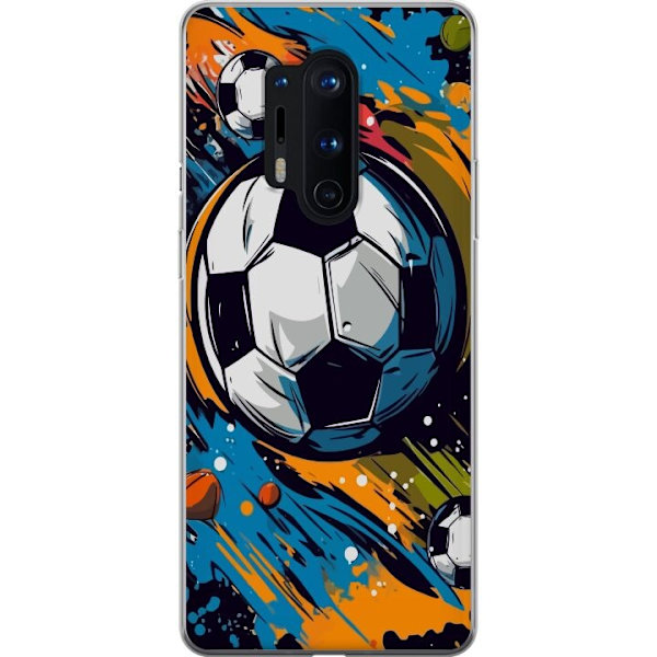 Mobilskal till OnePlus 8 Pro med Fotbollar
