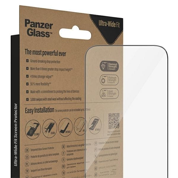 PanzerGlass iPhone 14 Pro Härdat Glas Skärmskydd