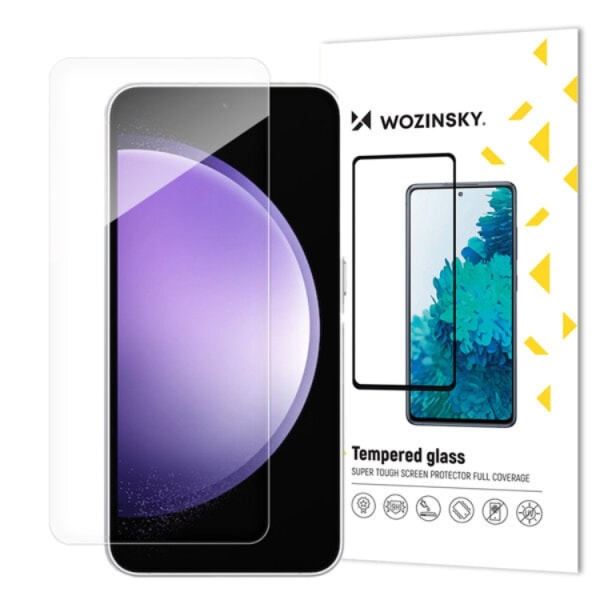 Wozinsky Samsung Galaxy S23 FE Hærdet Glas Skærmbeskytter - Clear