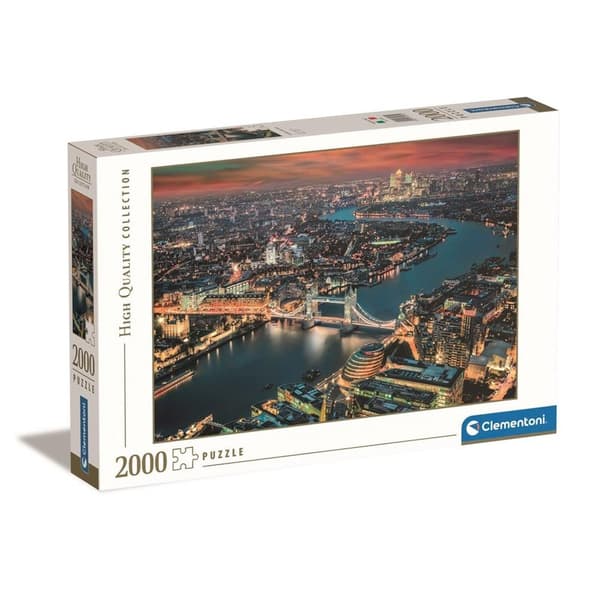 CLEMENTONI Pussel 2000 Pcs High Quality Collection London Aerial View