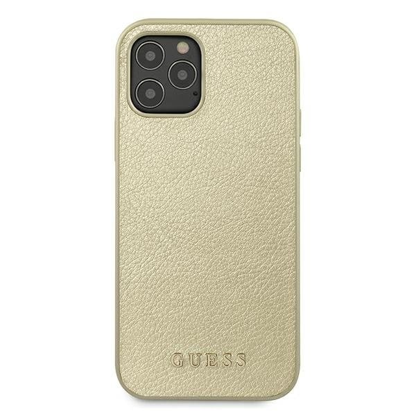 Guess iPhone 12 Pro Max Skal Iridescent - Guld Gul
