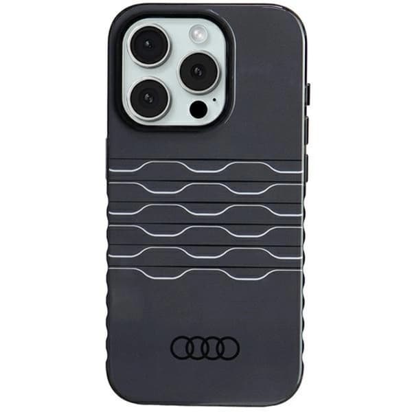 Audi iPhone 15 Pro Mobiilikotelo Magsafe IML - Musta Black