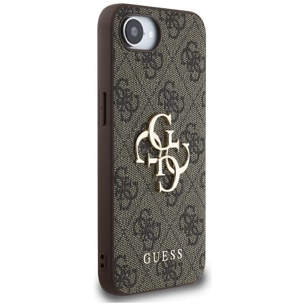 Guess Mobilskal till iPhone 16e 4G Big Logo - Brun Brun