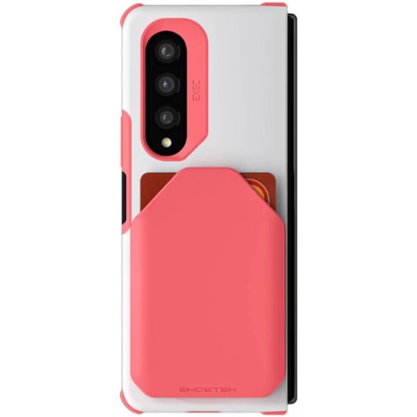 Ghostek EXEC -korttikotelon kansi Galaxy Z Fold 3 - vaaleanpunainen