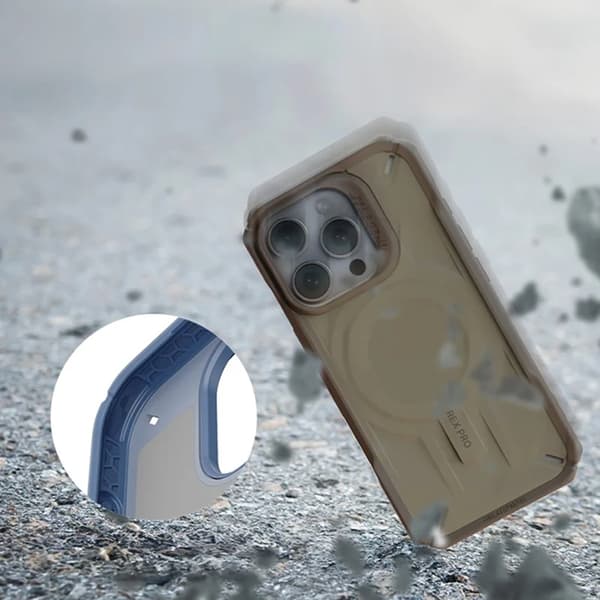 JTLEGEND REX Mobilskal till iPhone 16 Pro Magsafe Shockproof Svart