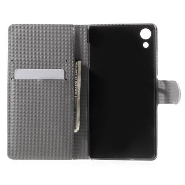Plånboksfodral till Sony Xperia Z3+ - Zebra