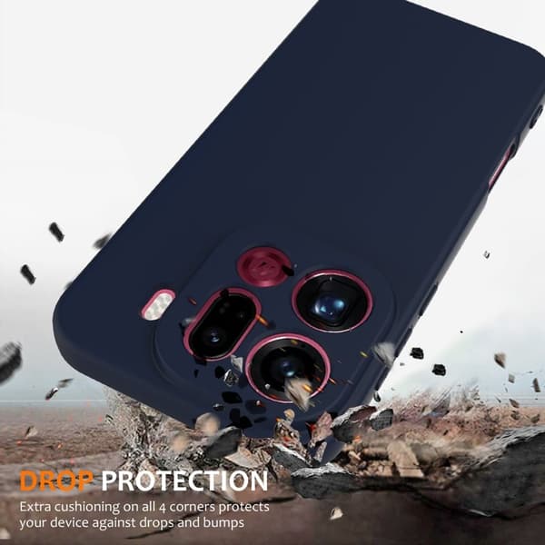 Mobilskal till Oppo Find X9 Pro 5G Silikon Anti-Drop - Blå