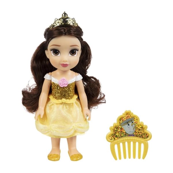 DISNEY Dukke Petite Dukke m/Kam Belle 15cm