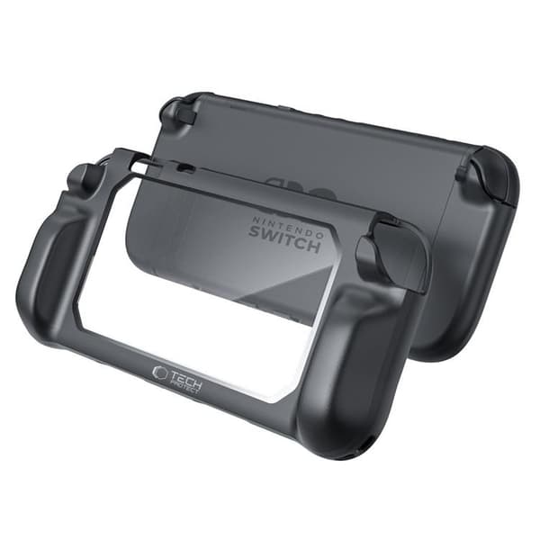 Tech-Protect Nintendo Switch 2 Cover Magmat - Sort/Klar