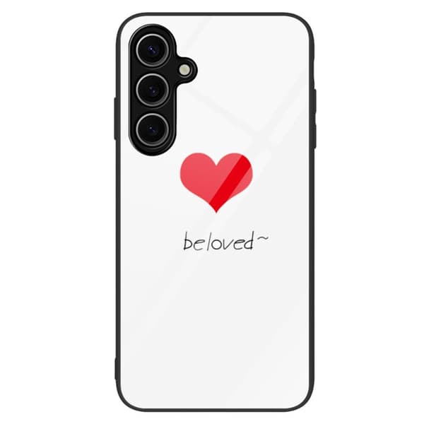 Mobilskal för Samsung Galaxy S26 Härdat glas + PC + TPU - Älskad