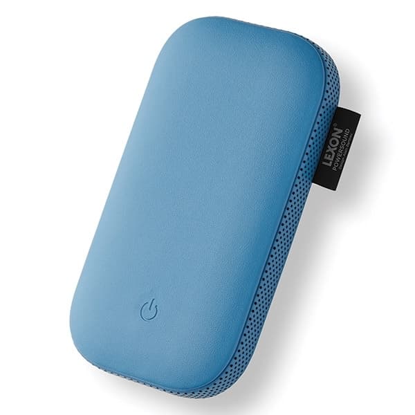 Lexon Trådlös PowerBank 5000mAh med Bluetooth-Högtalare - Blå Blå