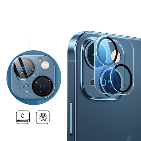 Hofi Pro+ Kameralinsskydd i Härdat Glas iPhone 13 Pro/13 Pro Max - Clear