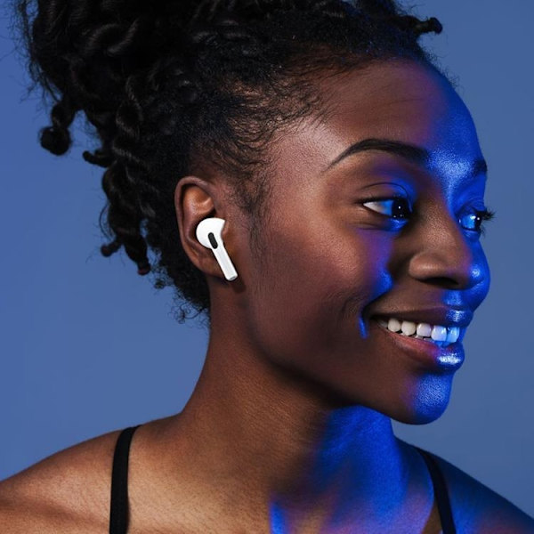 Tech-Protect TWS In-Ear Hörlurar Trådlös Ultraboost Core - Vit