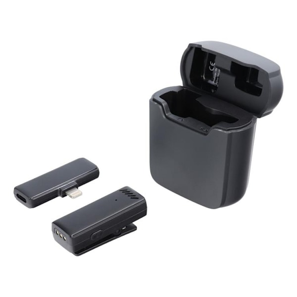 Trådlös lavaliermikrofon för iPhone Lightning 8-pin