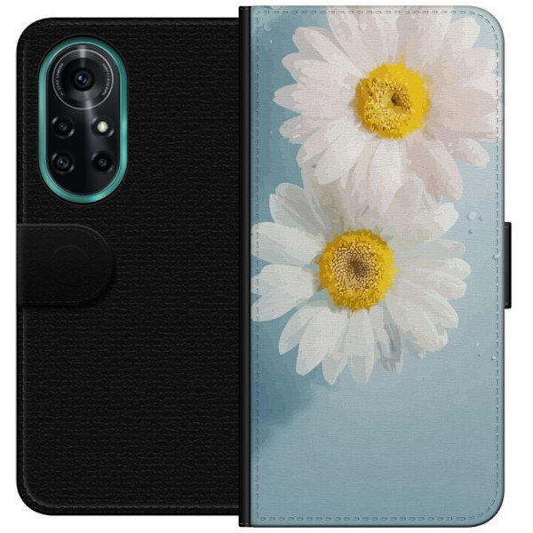 Plånboksfodral till Huawei nova 8 Pro med Sommarblommor