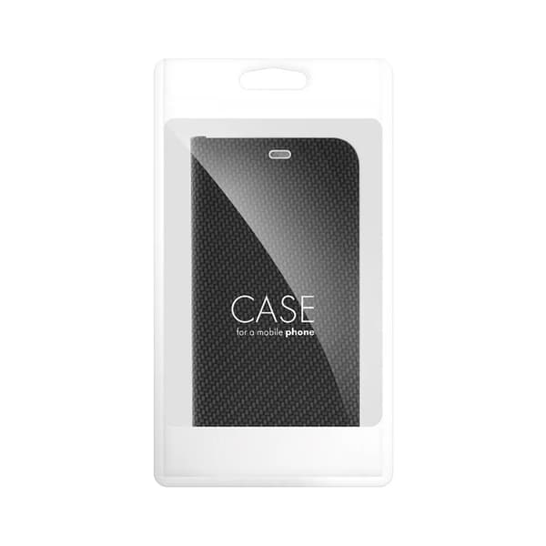 iPhone 16e Pung Etui Luna Carbon - Sort Black