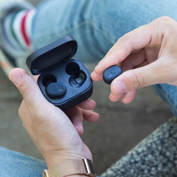 JVC Hörlur HA-A10T True Wireless In-Ear - Blå Blå