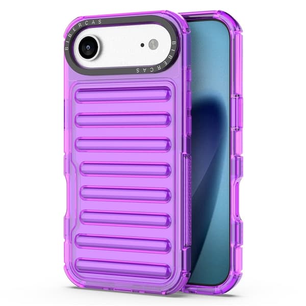 Mobilskal till iPhone Air Stripe Design Detachable - Lila Lila