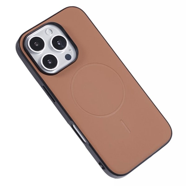 X-LEVEL Mobilskal till iPhone 16 Pro Max MagSafe PC TPU PU Guld