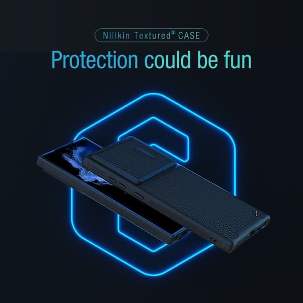 Nillkin Mobilskal till Galaxy S23 Ultra Drop-proof - Blå Blå