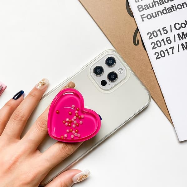 Heart Beads Popup Holder - Grøn Grön