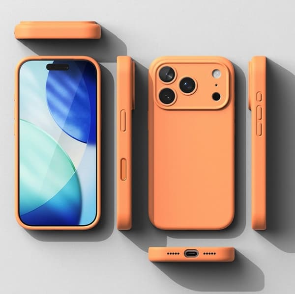 Ringke Mobilskal till iPhone 17 Pro Magsafe Magnetic Silikon - Tangerine Orange