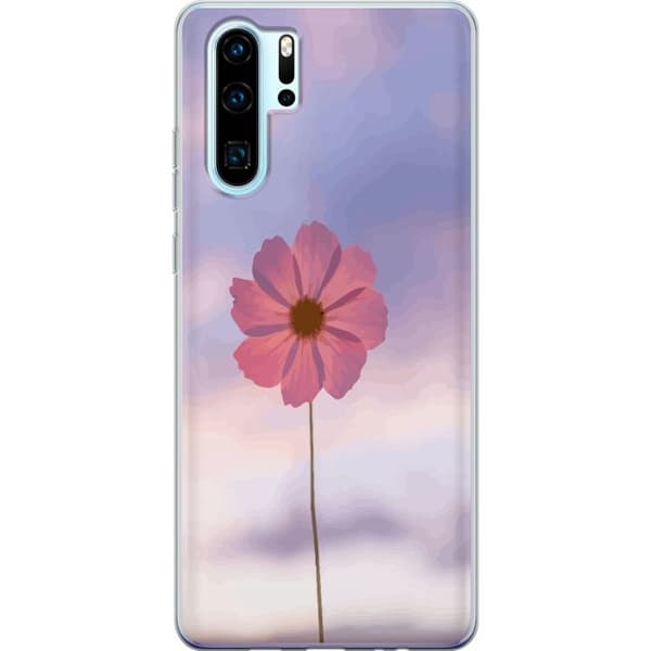 Mobilskal till Huawei P30 Pro med Rosa blomma