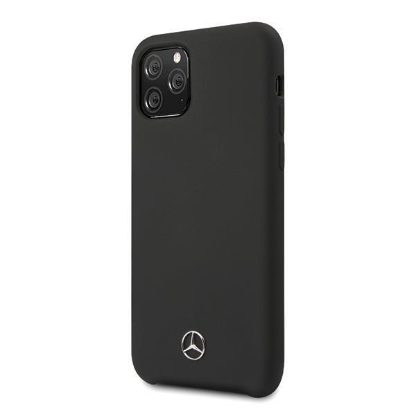 Mercedes iPhone 11 Pro Mobil Cover Silicone Line - sort