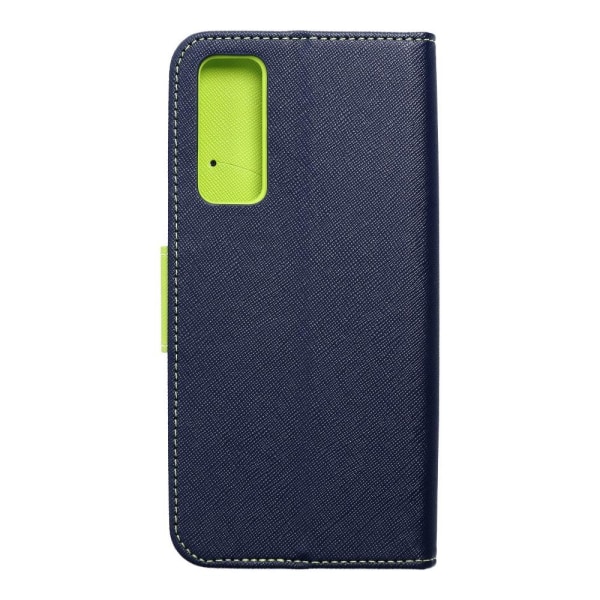 Fancy Wallet etui til Huawei P Smart 2021 navy/lime