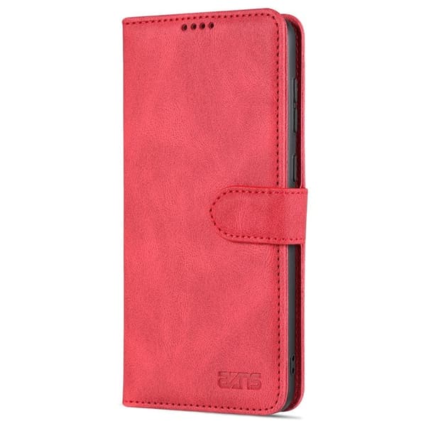 AZNS Plånboksfodral Samsung Galaxy A53 5G Konstläder - Röd