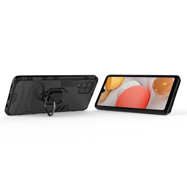 Ring Armor Skal Galaxy A42 - Svart Svart