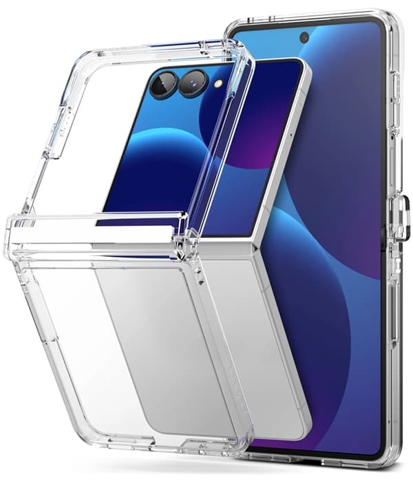 Ringke Mobilskal För Galaxy Z Flip 8 Fusion Flap - Clear