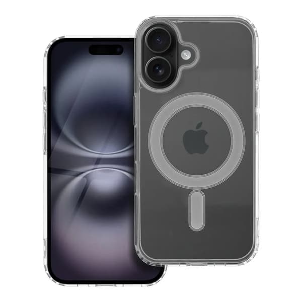 Mobilskal till iPhone 16 MagSafe Clear - Transparent Transparent