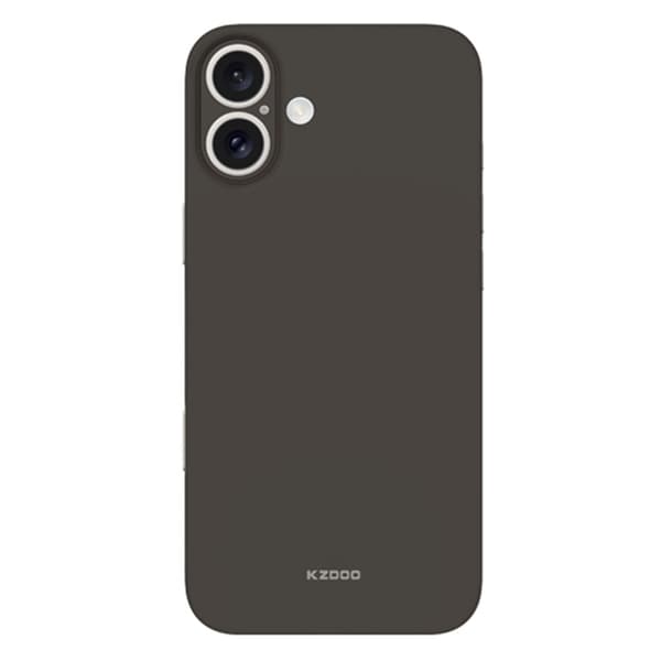 KZDOO Mobilskal till iPhone 16 Frosted Air Skin - Grå Grå