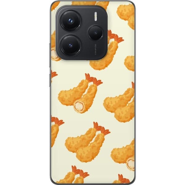 Telefontaske til Xiaomi Redmi Note 14 5G med rejer