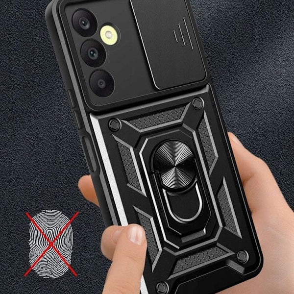 Tech-Protect Galaxy M15 Mobilskal Camshield Pro - Svart