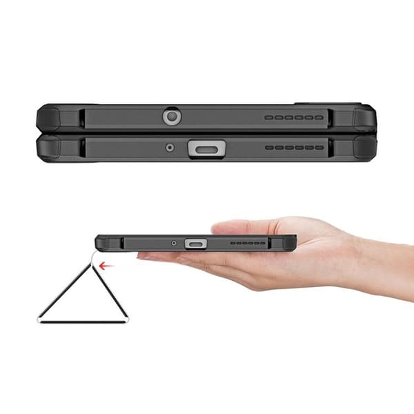 Dux Ducis Realme Pad Mini Taske Toby Armored Flip Smart - Sort Black
